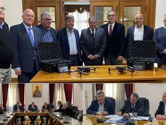 Αεροπεριπολίες της Δημοτικής Αστυνομίας σε Ασπρόπυργο και Μέγαρα