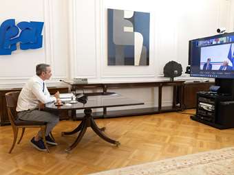 Κ. Μητσοτάκης: Τα σύνορα δεν αλλάζουν δια της βίας - Μόνο η Ουκρανία μπορεί να λάβει αποφάσεις για τα εδάφη της