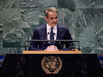 Σήμερα η ομιλία του Κ. Μητσοτάκη στη Γενική Συνέλευση του ΟΗΕ