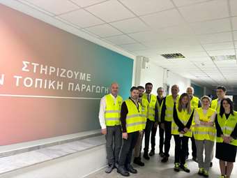 Στο εργοστάσιο της JTI στην Ξάνθη, Αντιπροσωπεία του ΣΕΒ