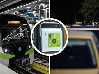 Υπ. Μεταφορών: Τοποθετούνται απινιδωτές σε μετρό και ταξί