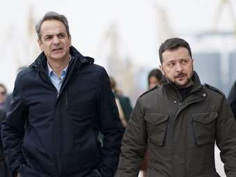 Ζελένσκι για Οδησσό: "Ήμασταν με τον Κ. Μητσοτάκη στο λιμάνι και έπεσε ο πύραυλος στα 300 μέτρα"