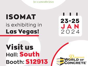 Η ISOMAT στην έκθεση World of Concrete στο Λας Βέγκας