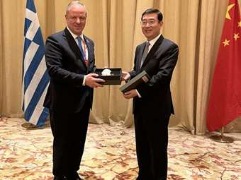 Στην Κίνα ο ΥφΑΑΤ Δ. Σταμενίτης για ενίσχυση του διμερούς εμπορίου στα αγροδιατροφικά προϊόντα