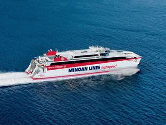 Minoan Lines: Ολοκληρώθηκε η συμφωνία με τη Sea Jets για ναύλωση του High-speed Catamaran "Santorini Palace"