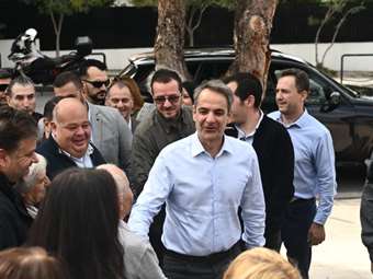 Στην Πεντέλη ο Κ. Μητσοτάκης για την αναδάσωση της περιοχής