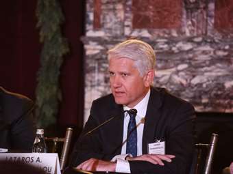 Λάζαρος Παπαγαρυφάλλου: "Πρότυπο ευρωπαϊκής διασυνοριακής συνεργασίας η συμμαχία Alpha Bank και UniCredit"