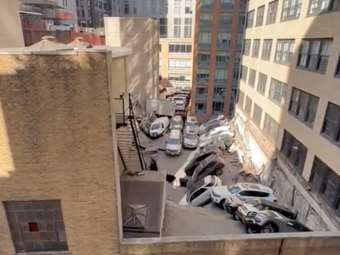 Ένας νεκρός στην κατάρρευση πάρκινγκ στη Νέα Υόρκη