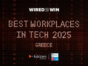 Η Kaizen Gaming για τρίτη συνεχόμενη χρονιά στα Best Workplace in Tech™