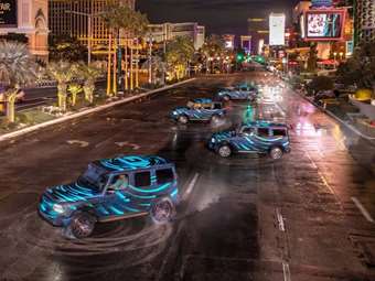 Δείτε πώς η Mercedes EQG κάνει επιτόπια στροφή 360 μοιρών (video)