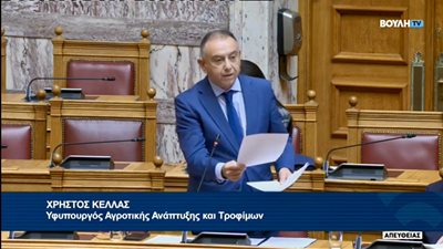 Χρ. Κέλλας: "Δεν υπάρχει αδειοδοτημένο εμβόλιο κατά της ευλογιάς σε Ελλάδα και Ευρώπη"