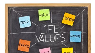 Ποιες είναι οι αξίες σας στη ζωή;