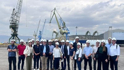 Ελληνογερμανικό Επιμελητήριο: Στα Ναυπηγεία Σκαραμαγκά και τον Οργανισμό Λιμένος Ελευσίνας 11 γερμανικές ναυτιλιακές