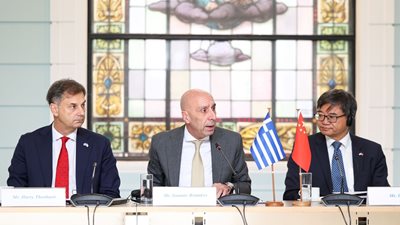 Γιάννης Μπρατάκος: "Το ΕΒΕΑ 'γέφυρα' για την προσέγγιση της στρατηγικής αγοράς της Κίνας"