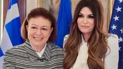 Συνάντηση Λ. Μενδώνη - Κ. Γκίλφοϊλ: Στο επίκεντρο αντιμετώπιση της παράνομης διακίνησης πολιτιστικών αγαθών και συνεργασίες