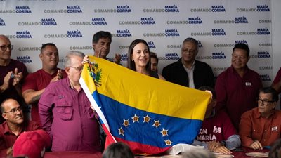 Βενεζουέλα: Η Μαρία Κορίνα Ματσάδο δεν θα μείνει "στην εξορία" μετά την απονομή του Νόμπελ της