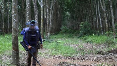 Σε υψηλό τετραετίας οι θάνατοι και οι τραυματισμοί από νάρκες το 2024