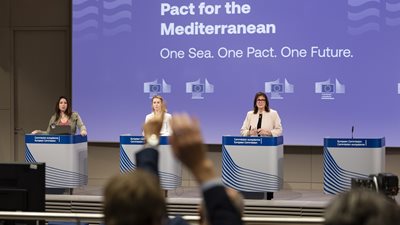 Η Κομισιόν παρουσίασε το Σύμφωνο για τη Μεσόγειο - Οι στόχοι και τα επόμενα βήματα