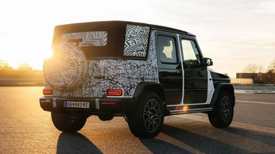 Δείτε τις πρώτες εικόνες της νέας Mercedes G-Class Cabriolet