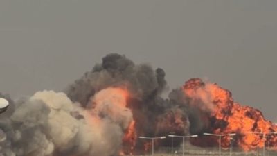 Συντριβή μαχητικού αεροσκάφους κατά τη διάρκεια επίδειξης στο Dubai Air Show