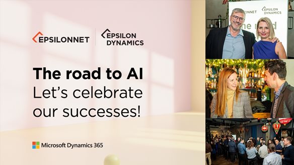 Με επιτυχία ολοκληρώθηκε η εκδήλωση της Epsilon Dynamics: "The Road to AI – Let’s celebrate our successes!"