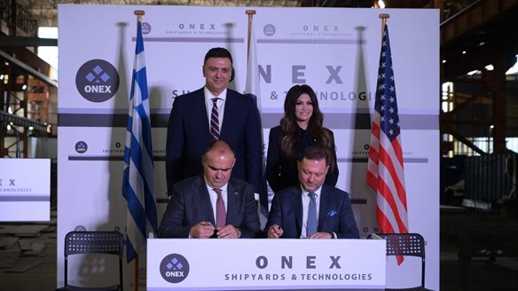 Με Κικίλια και Γκίλφοϊλ η συμφωνία ONEX-MEGATUGS για νέα ρυμουλκά στην Ελευσίνα