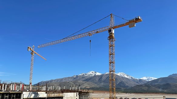 Αύξηση 3,3% της παραγωγής στις κατασκευές το γ' τρίμηνο