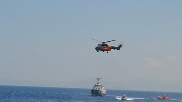 Διάσωση 24 αλλοδαπών νότια του Ταίναρου με συνδρομή της Frontex