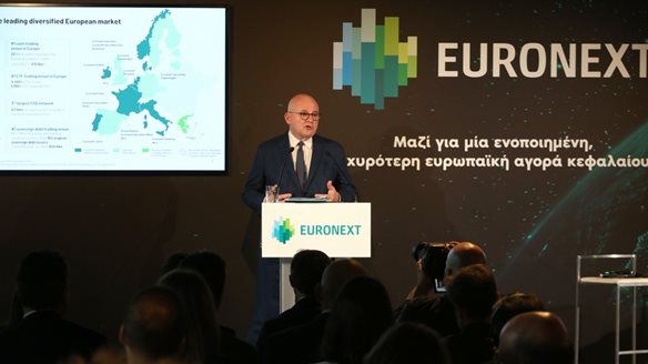 Σ. Μπουζνά (Euronext): Γιατί αγοράσαμε το ελληνικό χρηματιστήριο - Η Αθήνα γίνεται μέρος της ενιαίας ευρωπαϊκής αγοράς κεφαλαίων