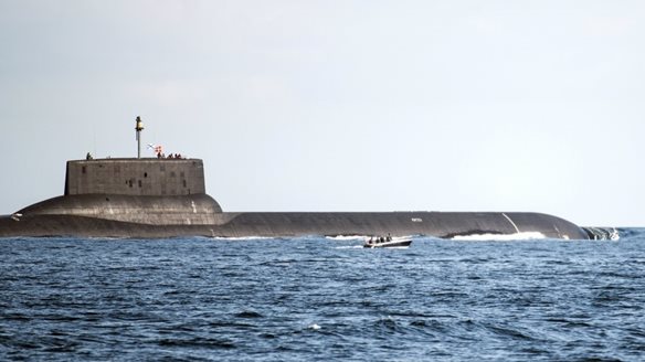 Το Κίεβο λέει ότι έπληξε ρωσικό υποβρύχιο στο Νοβοροσίσκ