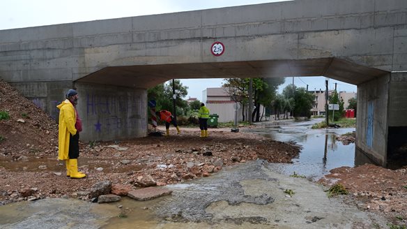 Ξεκίνησαν οι αυτοψίες για την καταγραφή των ζημιών από την κακοκαιρία "BYRON" στη Δυτική Αττική