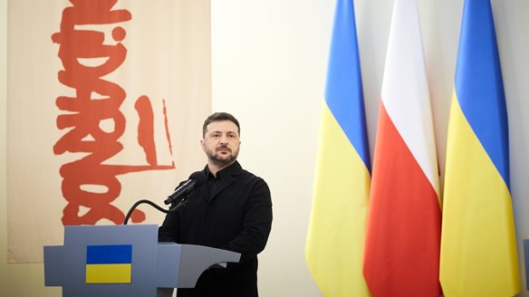 Ζελένσκι σε Τουσκ: Η Ρωσία τρομάζει όταν είμαστε ενωμένοι - "Είσαι ήρωας" απαντά ο Πολωνός ηγέτης