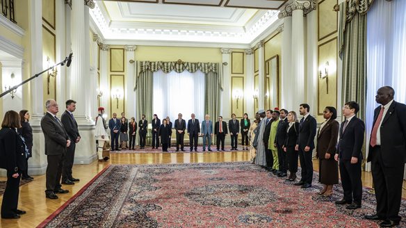 Διαπιστευτήρια πρέσβεων σειράς χωρών δέχθηκε ο Πρόεδρος της Δημοκρατίας Κ. Τασούλας