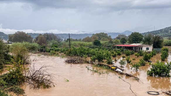 Κακοκαιρία: Σοβαρά προβλήματα σε Κέρκυρα, Άρτα, Ιωάννινα και Πρέβεζα