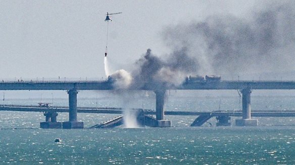 Ρωσία: Ισόβια κάθειρξη σε 8 άνδρες για την έκρηξη στη γέφυρα της Κριμαίας το 2022