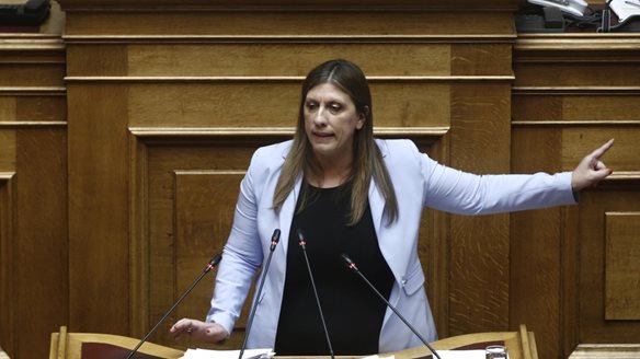 Ζ. Κωνσταντοπούλου: Συζητάμε για την ΕΡΤ και την ελευθερία των ΜΜΕ, ενώ με πρωτοβουλία της κυβέρνησης εφαρμόζεται σύστημα που κόβει την ομιλία