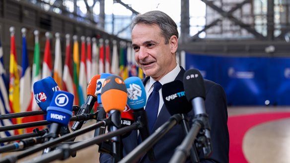 Νέα μηνύματα Μητσοτάκη στους αγρότες από τις Βρυξέλλες: "Ναι στο διάλογο, όχι στην ταλαιπωρία της κοινωνίας"