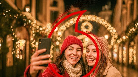 Γιορτές χωρίς περιορισμούς, με απεριόριστα data από τη Vodafone