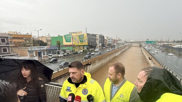 Ν. Χαρδαλιάς για κακοκαιρία "Byron": "Η Αττική άντεξε, παρά τις αστοχίες και αυθαιρεσίες δεκαετιών"