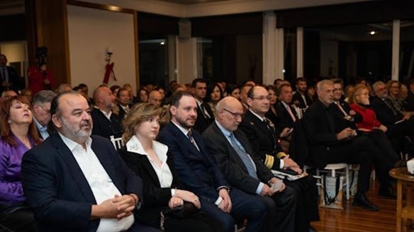 Παρουσίαση του λευκώματος "Ναυς+Γνώμων: Νηογνώμων. Η ρότα της ελληνικής ναυτιλίας"