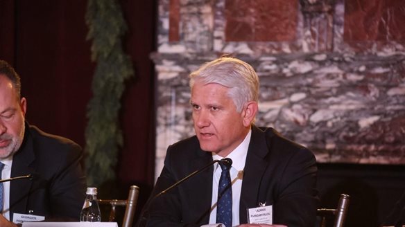 Λάζαρος Παπαγαρυφάλλου: "Πρότυπο ευρωπαϊκής διασυνοριακής συνεργασίας η συμμαχία Alpha Bank και UniCredit"