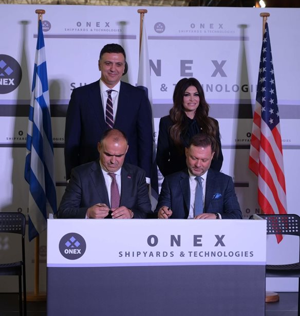 Με Κικίλια και Γκίλφοϊλ η συμφωνία ONEX-MEGATUGS για νέα ρυμουλκά στην Ελευσίνα