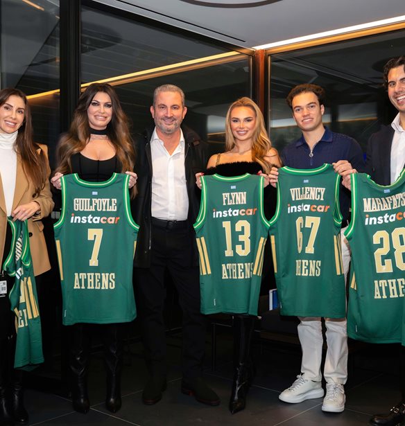 Επίσκεψη της πρέσβη των ΗΠΑ Κίμπερλι Γκίλφοϊλ στο ΟΑΚΑ στο παιχνίδι με την Χαποελ Τελ Αβιβ