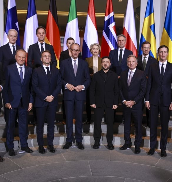 Ευρωπαίοι προς ΗΠΑ: Για τις εδαφικές παραχωρήσεις θα αποφασίσουν οι Ουκρανοί και μόνο μετά τις εγγυήσεις ασφαλείας