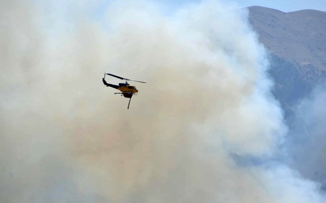 Οριοθετημένη η φωτιά στην Αρχαία Ολυμπία