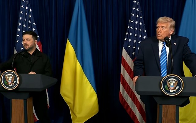 Η Ουκρανία διαψεύδει επικείμενη συνάντηση Ζελένσκι-Τραμπ στο Νταβός