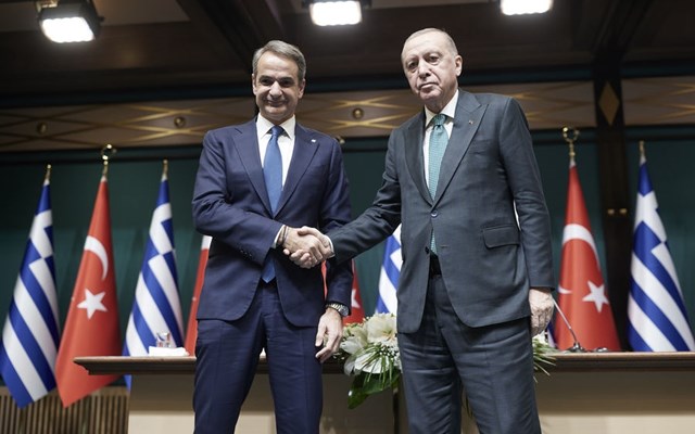 Bloomberg: Συμφιλιωτικοί τόνοι Μητσοτάκη - Ερντογάν μετά τις συνομιλίες στην Άγκυρα