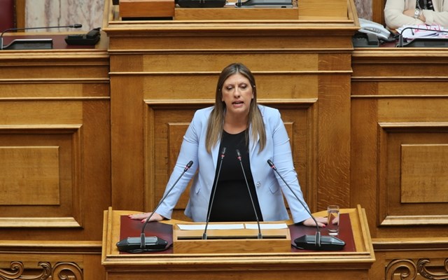 Ζ. Κωνσταντοπούλου: Είμαστε πολύ κοντά στο τέλος της ήδη έκπτωτης διακυβέρνησης