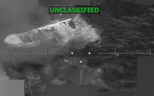 Αμερικανικά αεροπορικά πλήγματα κατά σκάφους που φέρεται να διακινούσε ναρκωτικά στον ανατολικό Ειρηνικό - Δύο νεκροί