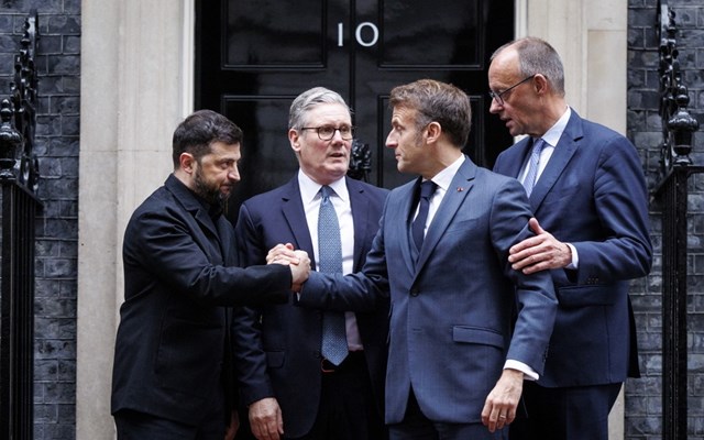 Ζελένσκι: Παραγωγικές οι συνομιλίες στο Λονδίνο - Το ειρηνευτικό σχέδιο ολοκληρώνεται